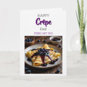 Happy Crêpe Day | February 2nd Kaart (Voorkant)