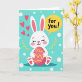 Happy Critter Voor Jou Kaart (Gele Bloem)