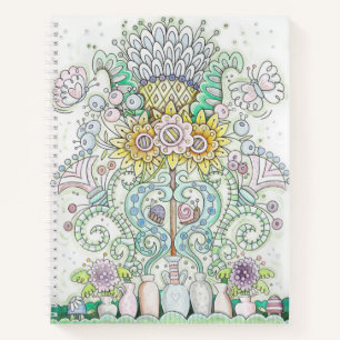 Happy Critters & Flowers Notitieboek