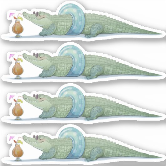 Happy Croc Stickers! Sticker (Voorkant)