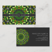 Happy Crop Garden Mandala Visitekaartje (Voorkant / Achterkant)