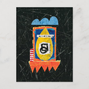 Happy Cry Briefkaart - Abstracte kunst