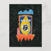 Happy Cry Briefkaart - Abstracte kunst (Voorkant)