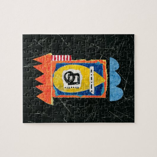 Happy Cry Jigsaw Puzzel - Abstracte kunst (Horizontaal)