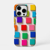 Happy Cube iPhone Hoesje (Achterkant)