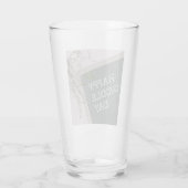 Happy Cuddle Day (Warm Hugs en Loving Snuggles) Glas (Achterkant)