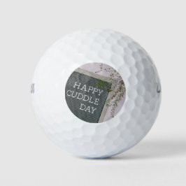 Happy Cuddle Day (Warm Hugs en Loving Snuggles) Golfballen