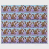 Happy Cudly Koala Birthday Cadeaupapier (Vlak)