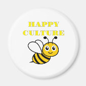 happy culture magneet (Voorkant)