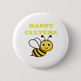 happy culture ronde button 5,7 cm