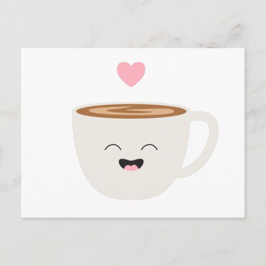 Happy Cup Briefkaart (Voorkant)