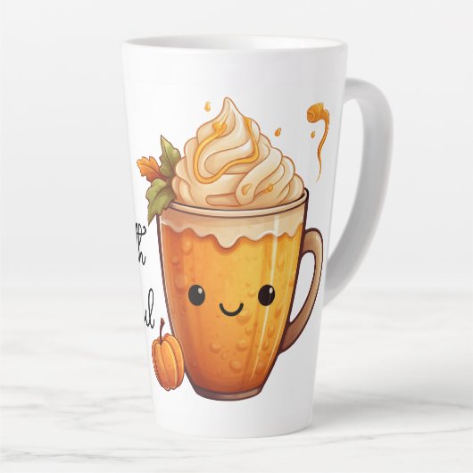 Happy Cup Latte Mok (Rechterhoek)