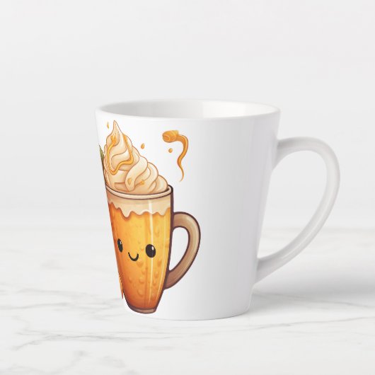 Happy Cup Latte Mok (Rechts)