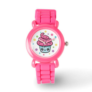 Happy Cupcake kinder horloge