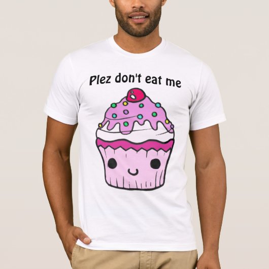 Happy Cupcake T-shirt (Voorkant)