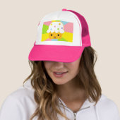 Happy Cupcake Trucker Pet (In situ)