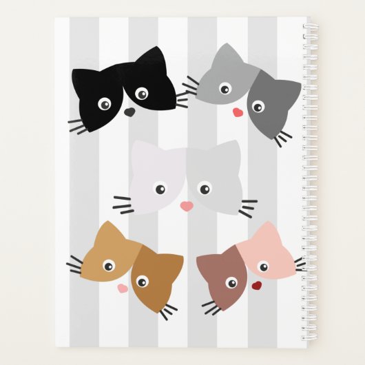 Happy Curious Kittens Planner (Achterkant)