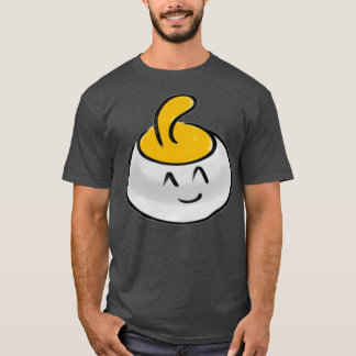 Happy Curling Rock Dark Grey T-shirt