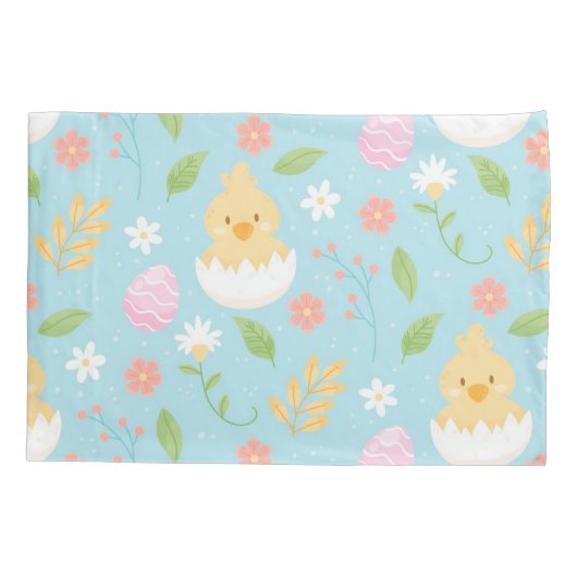 Happy Customize Easter Chicken Kussensloop (Achterkant)