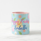 Happy Customize Easter Chicken Mok (Midden)