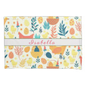 Happy Customize Easter Cute  Chicken Kussensloop (Voorkant)