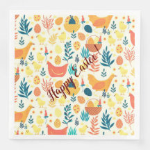 Happy Customize Easter Cute  Chicken