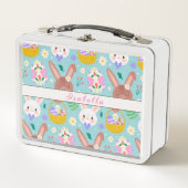 Happy Customize Easter Cute Rabbits (Voorkant)