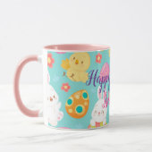 Happy Customize Easter Rabbit and Chicken Mok (Links)