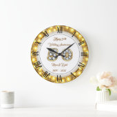 Happy Customize Gold 50e Jubileum Grote Klok (Huis)