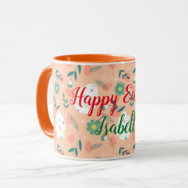Happy Customize Oranje Easter Egg Mok
