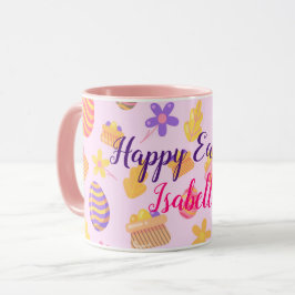 Happy Customize Paars Pasen Mok