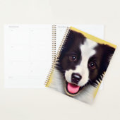 Happy Cute Border Collie Planner (Display)