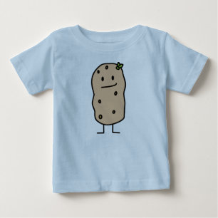 Happy Cute-glimlach-aardappel