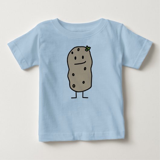 Happy Cute-glimlach-aardappel (Voorkant)