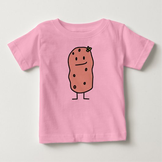 Happy Cute-glimlach-aardappel (Voorkant)