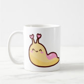 Happy Cute Slug Koffiemok (Links)