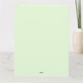 Happy Cute Smiling Dog Kaart (Achterkant)