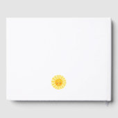 Happy Cute Sun Guest Book Gastenboek (Achterkant)