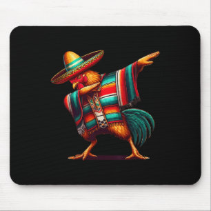 Happy Dabbing Mexicaanse kip Cinco de Mayo Lover Muismat