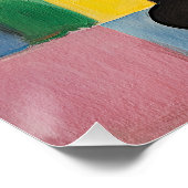 Happy Dachshund Dog 03 - Kaori Perfect Poster (Hoek)