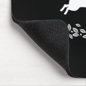 Happy Dachshund With Autumn Leaves For Pet Lovers  Muismat (Hoek)