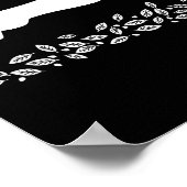 Happy Dachshund With Autumn Leaves For Pet Lovers Poster (Hoek)