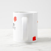 Happy Dad Day Mok - Vader & Kind Silhouette Gift (Achterkant)