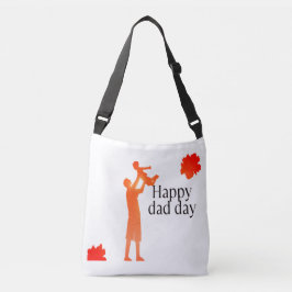 Happy Dad Day Mok - Vader & Kind Silhouette Gift Crossbody Tas