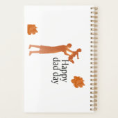 Happy Dad Day Mok - Vader & Kind Silhouette Gift Planner (Achterkant)