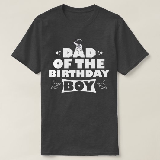 Happy Dad On Kids Birthday  T-shirt (Design voorkant)