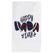 Happy Dada Day Happy Vaderdag | Gift Bag Klein Cadeauzakje (Voorkant)
