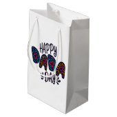 Happy Dada Day Happy Vaderdag | Gift Bag Klein Cadeauzakje (Achterkant Gekanteld)