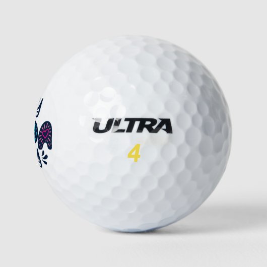Happy Dada Day Happy Vaderdag | Golfballen (Logo)