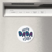 Happy Dada Day Happy Vaderdag | Magneet (Insitu (Vaatwasser))